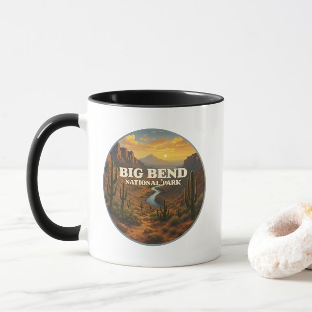 Big Bend National Park Mug (With Donut)