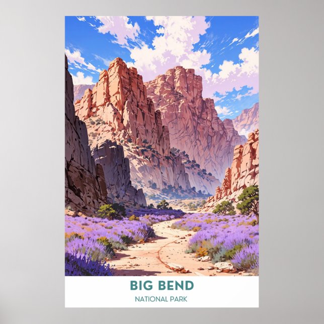 Big Bend National Park Poster (Front)