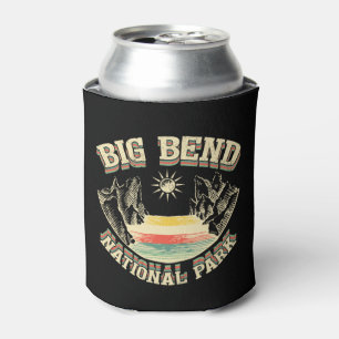 Big Bend National Park Retro Can Cooler
