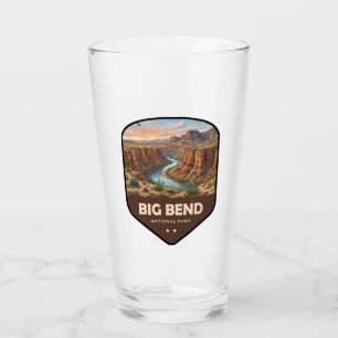 Big Bend National Park Shield Glass