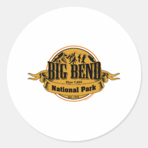 Big Bend National Park, Texas Classic Round Sticker