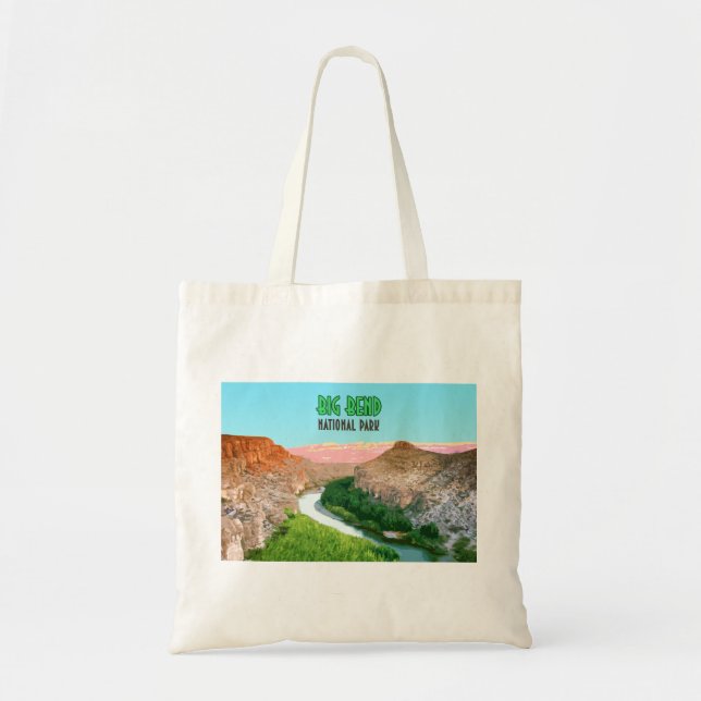 Big Bend National Park Texas Tote Bag (Front)