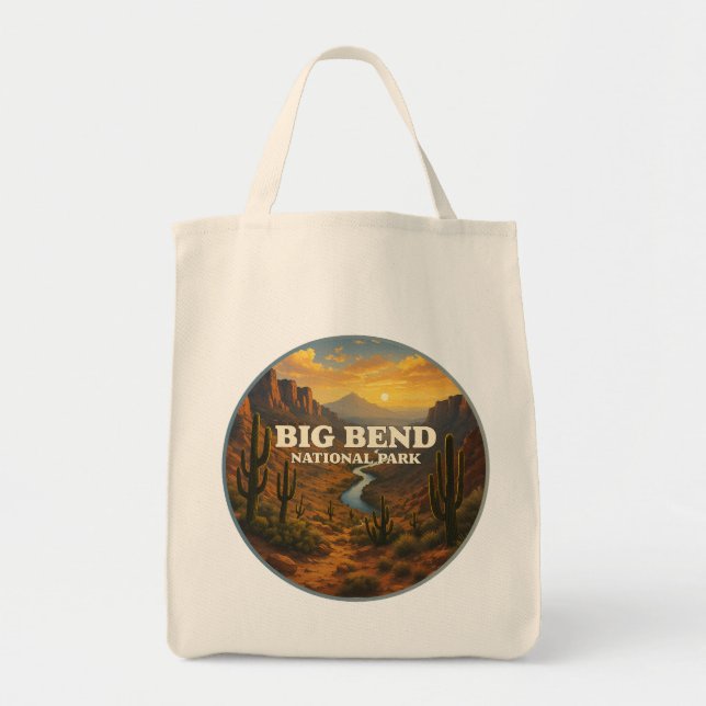 Big Bend National Park Tote Bag (Front)