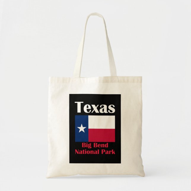 Big Bend National Park TX Tote Bag (Front)
