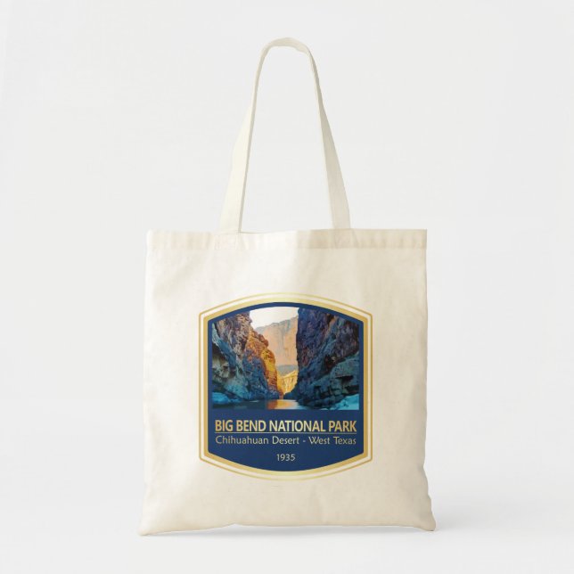 Big Bend NP (PF1) Tote Bag (Front)