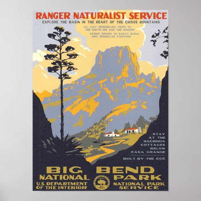Big Bend Poster (Front)