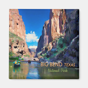 Big Bend Texas National Park Mariscal Canyon Magnet