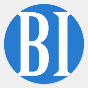 BIG BI CLASSIC ROUND STICKER
