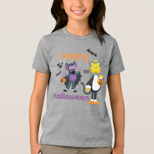 Big Bird and Count Happy Halloween Tri-Blend Shirt