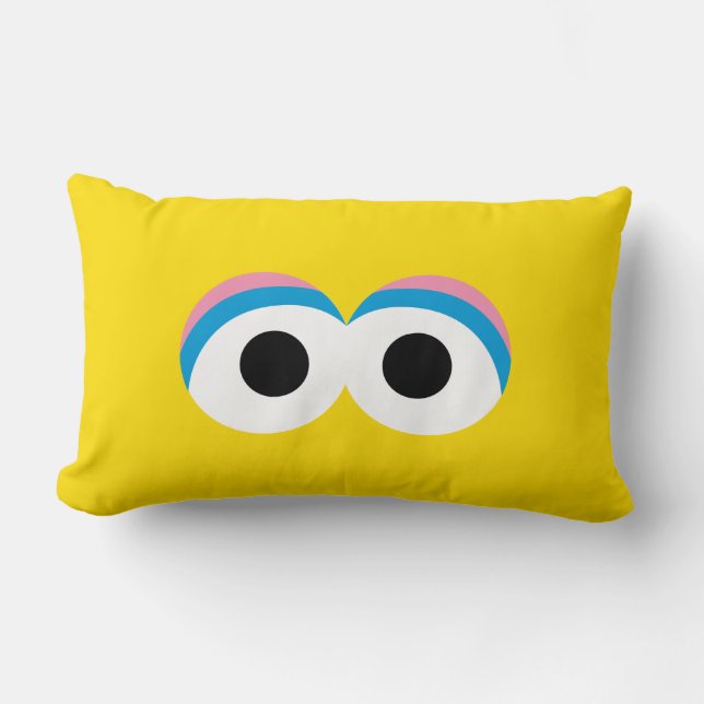 Big Bird Big Face Lumbar Cushion (Front)