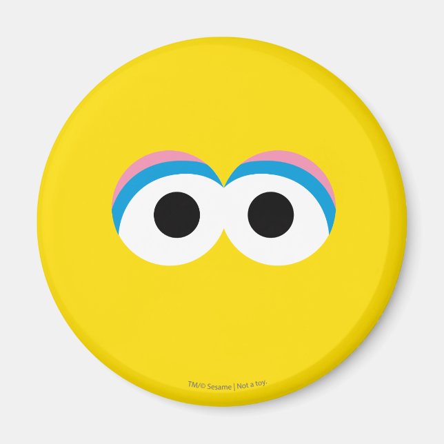 Big Bird Big Face Magnet (Front)