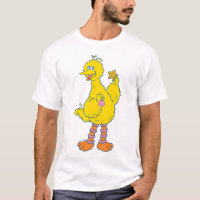 Big Bird Holding Christmas Ornaments