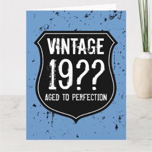 BIG Birthday greeting card for men   EXTRA LARGE