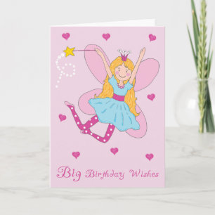 Big Birthday Wishes Greeting Card