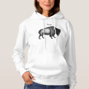 Big Bison Buffalo Thunder_Cove Hoodie