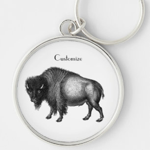Big Bison Buffalo Thunder_Cove Keychain