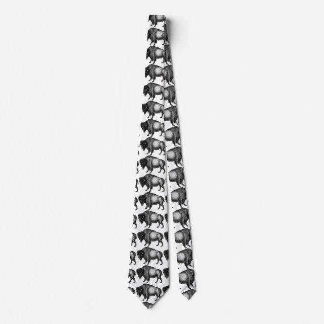 Big Bison Buffalo Thunder_Cove Tie (Front)