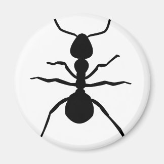big black ant icon magnet