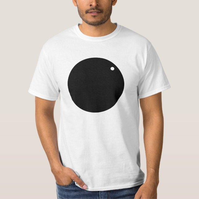 Big black Circle - T shirt Hell (Front)