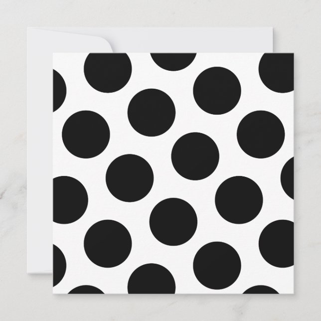 Big Black Diagonal Dots (Front)