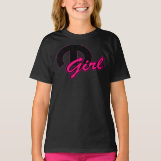BIG Black M and Hot Pink Mopar GIRL Classic T-Shir T-Shirt