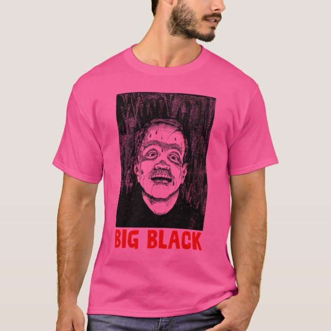 Big Black Original Fan Artwork T-Shirt (Front)