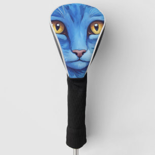 Big Blue Cat Golf Head Cover