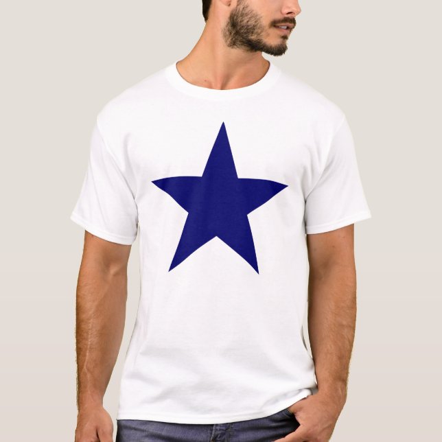 Big Blue Star T-Shirt (Front)