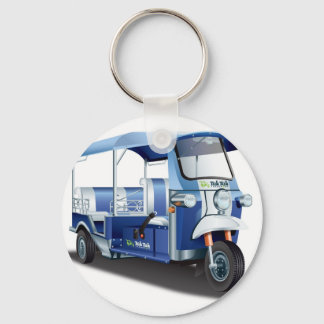 Big Blue Tuk Tuk Key Ring