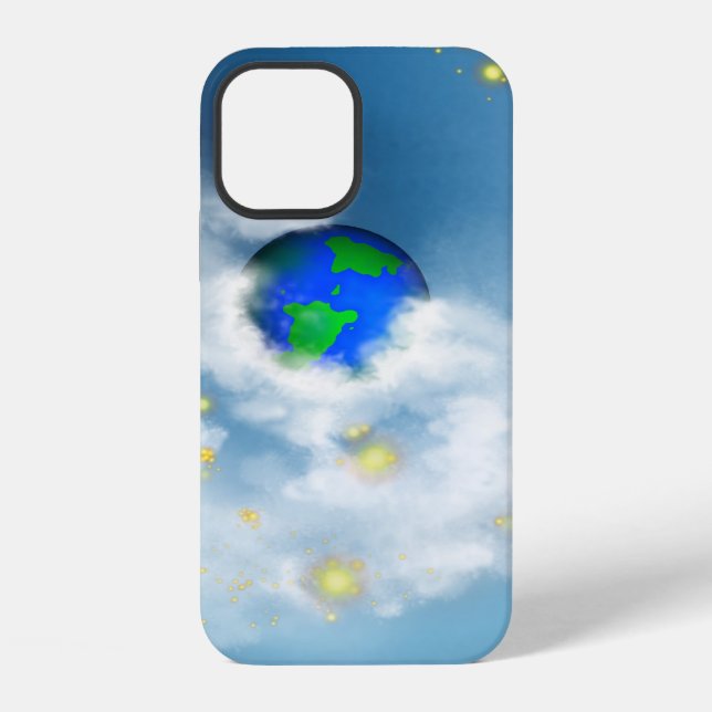 Big Blue World iPhone Case (Back)