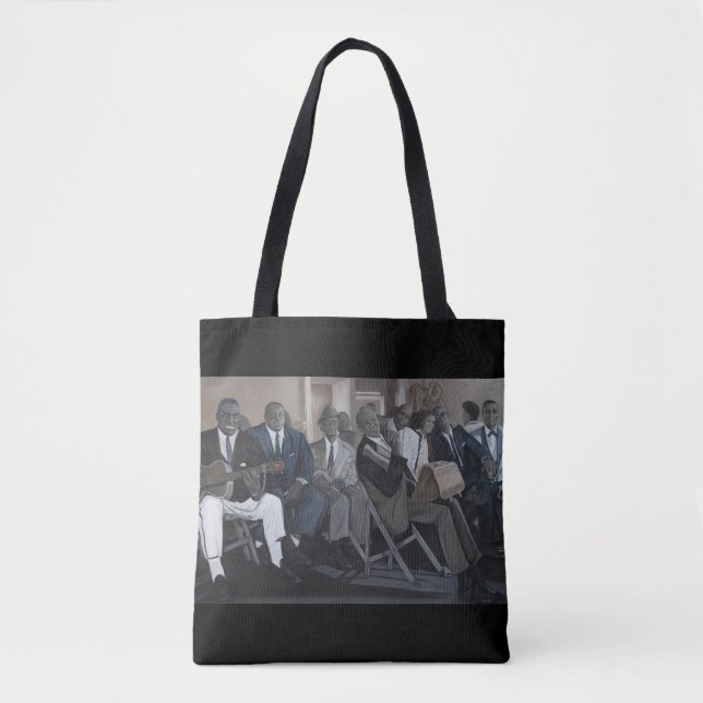 "Big Blues Roadshow" Tote Bag (Front)