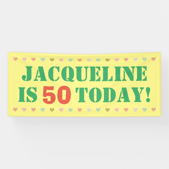 Big Bold Birthday Banner (Horizontal)