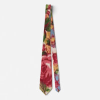 "Big Bold Floral" Trendy Modern Men's