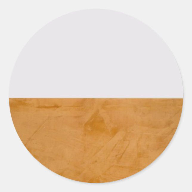 Big Bold Graphic Classic Round Sticker (Front)