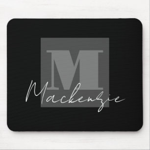 Big Bold Monogram Mousepad
