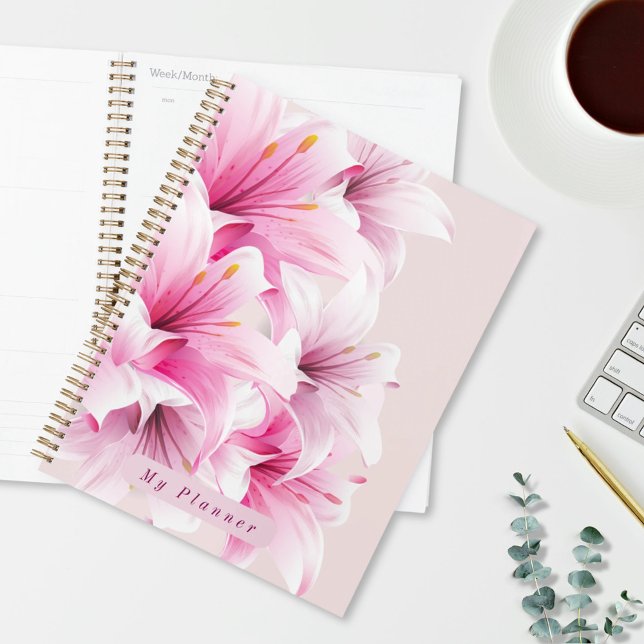 Big Bold Pink Iris Planner (Creator Uploaded)