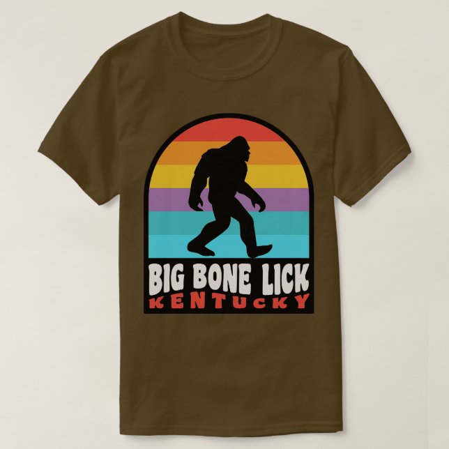 Big Bone Lick State Park Kentucky Bison T-Shirt (Design Front)