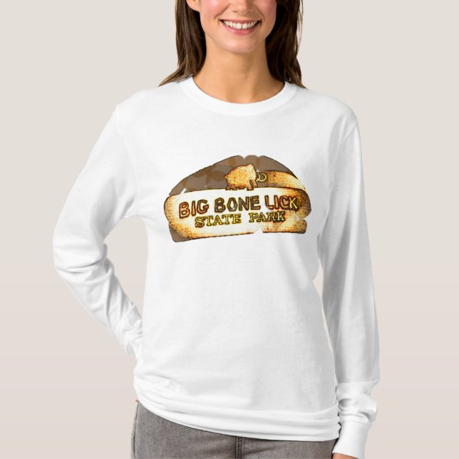 Big Bone Lick State Park (precious metal) T-Shirt (Front)