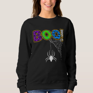 Big Boo  Cute Spider Sarcastic Halloween Costume B Sweatshirt