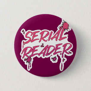 Big Book Energy, Serial Reader 6 Cm Round Badge
