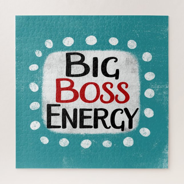 Big Boss Energy Jigsaw Puzzle (Vertical)