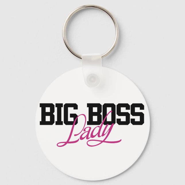 Big Boss Lady Key Ring (Front)