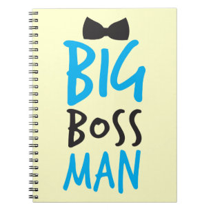 Big Boss man design NP Spiral Notebook