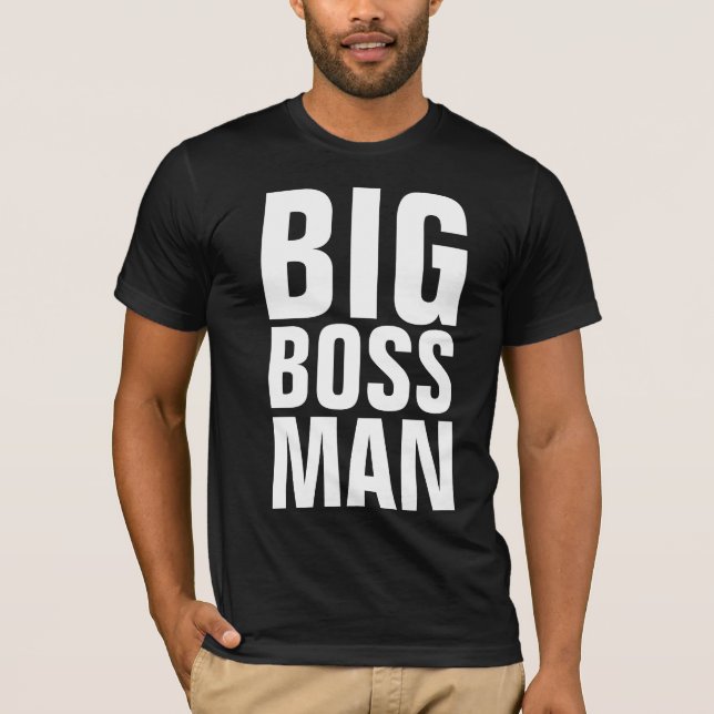 BIG BOSS MAN MEN'S T-shirts (Front)