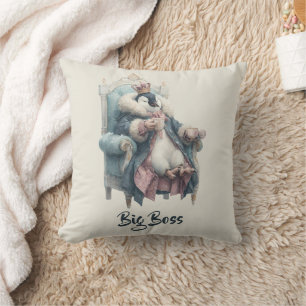 Big Boss Winter Penguin Design Cushion