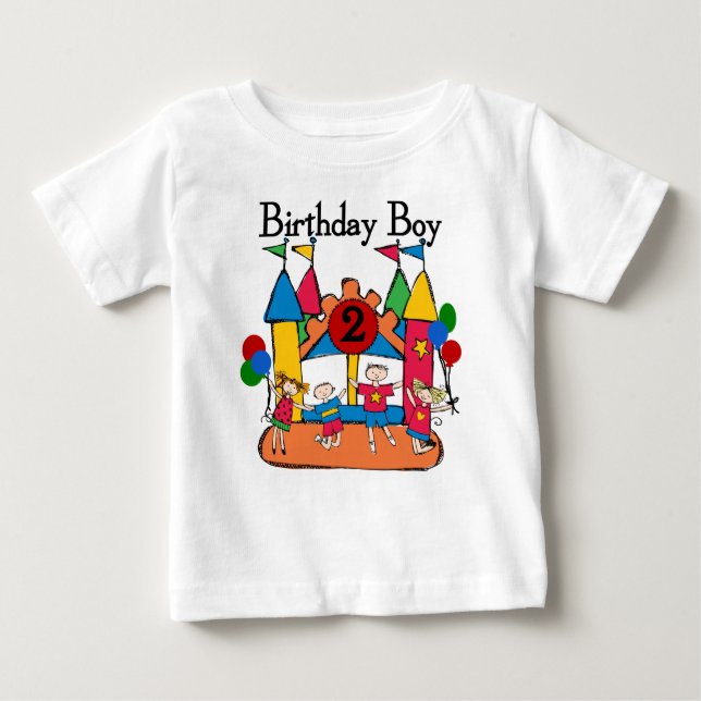 Big Bounce Boy 2nd Birthday Tshirts and Gifts (Front)