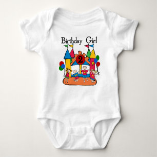 Big Bounce Girl 2nd Birthday Tshirts and Gifts