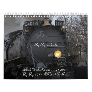 Big Boy 4014 Calendar Kansas