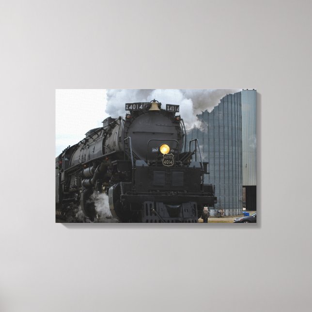 Big Boy 4014 Canvas Print (Front)