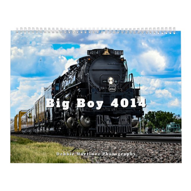 Big Boy 4014 in Wyoming Calendar (Cover)